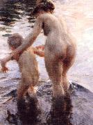 Anders Zorn, En premiar (A premiere)